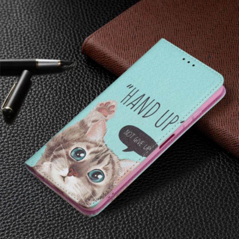 Flip Cover Samsung Galaxy A22 5G Hand Up