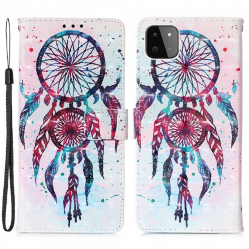 Housse Samsung Galaxy A22 5G Attrape Rêves Aquarelle