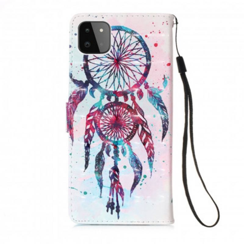 Housse Samsung Galaxy A22 5G Attrape Rêves Aquarelle