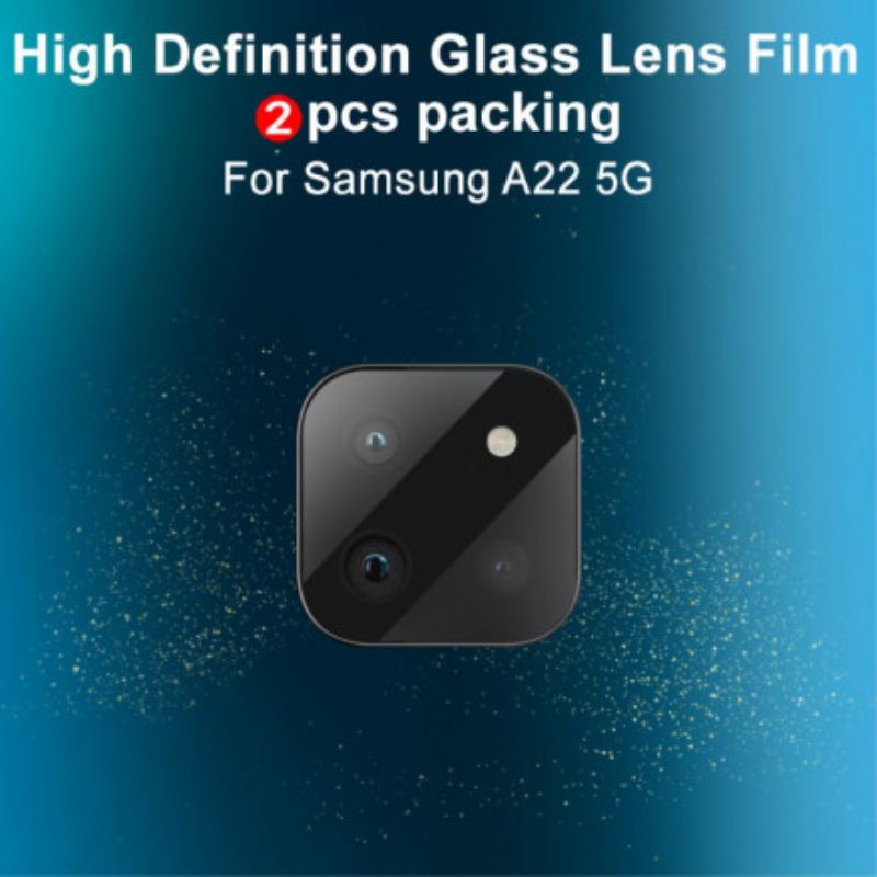 Lentille de Protection en Verre Trempé pour Samsung Galaxy A22 5G