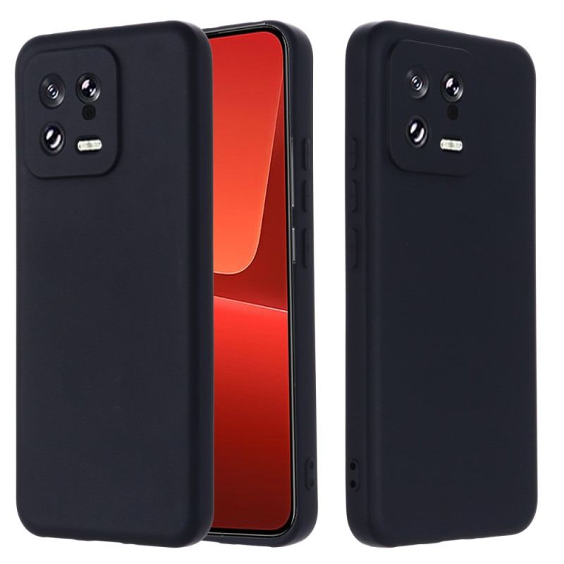 Coque Xiaomi 13 Silicone Liquide avec Lanière