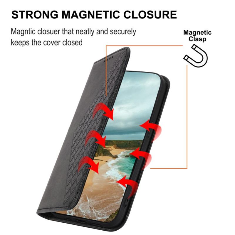 Flip Cover Xiaomi 13 Style Cuir Motif 3D