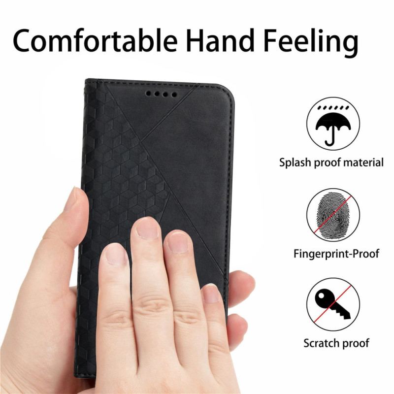 Flip Cover Xiaomi 13 Style Cuir Motif 3D