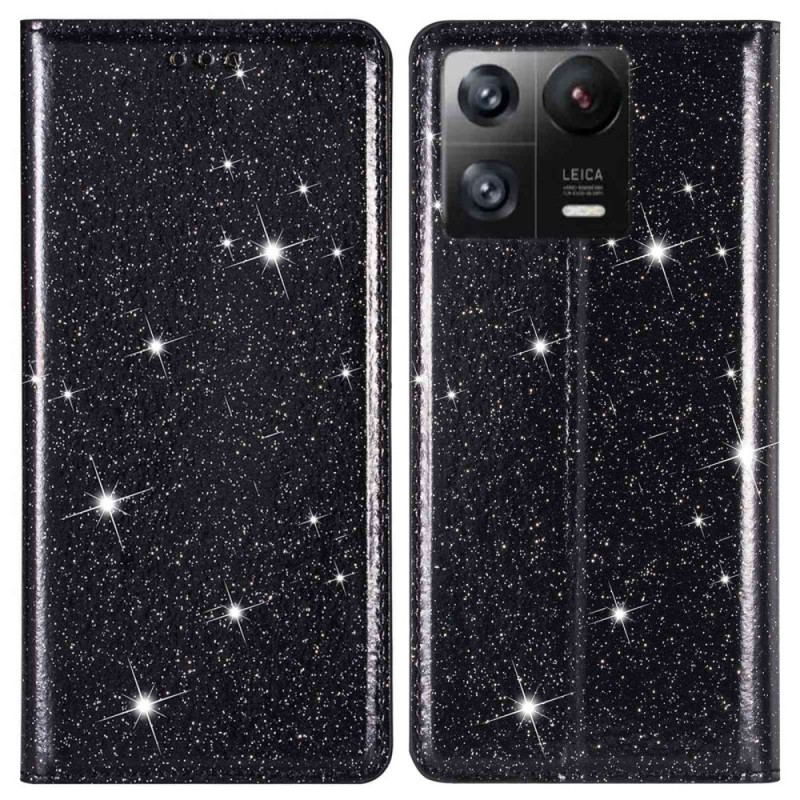 Flip Cover Xiaomi 13 Style Paillettes