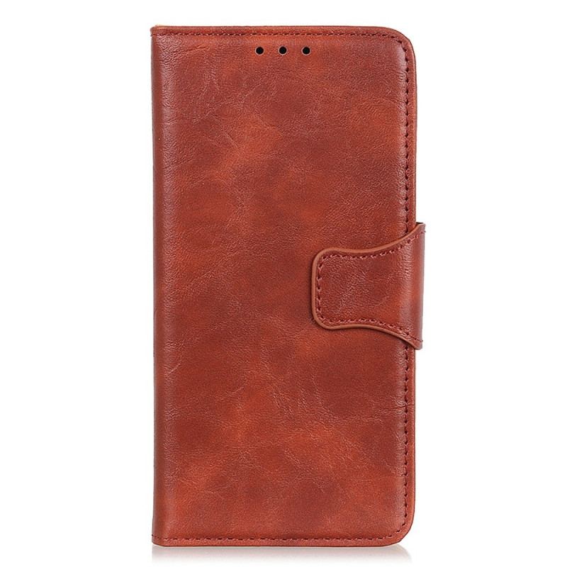 Housse Xiaomi 13 Cuir Fendu Fermoir Réversible