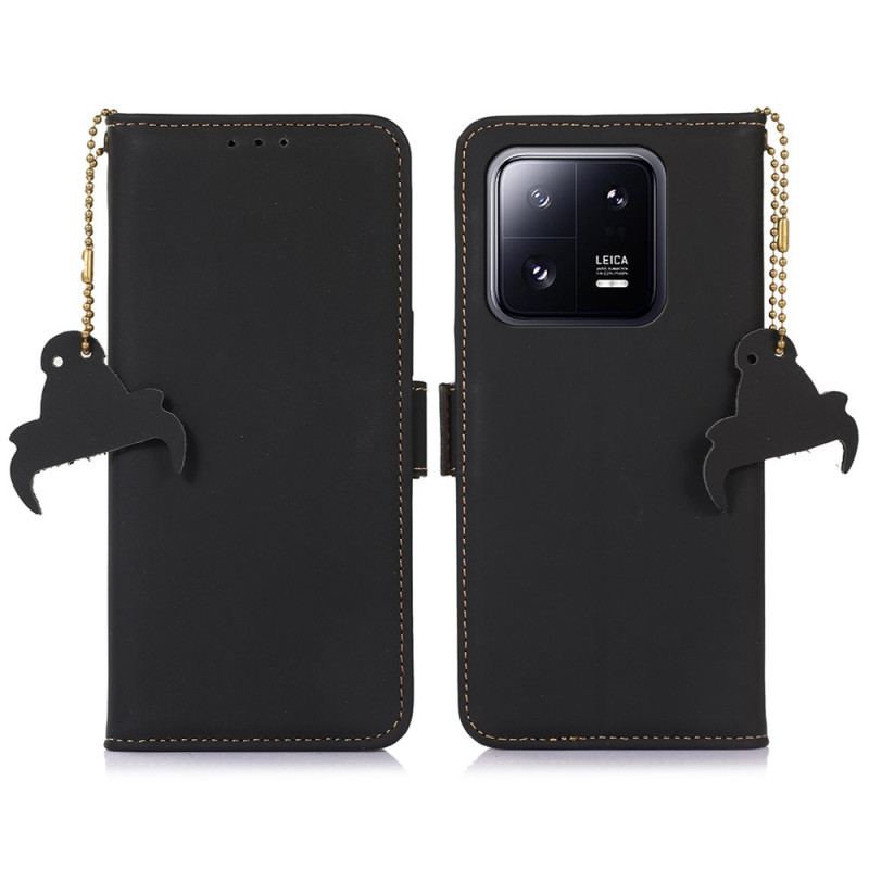 Housse Xiaomi 13 Cuir Véritable Protection RFID