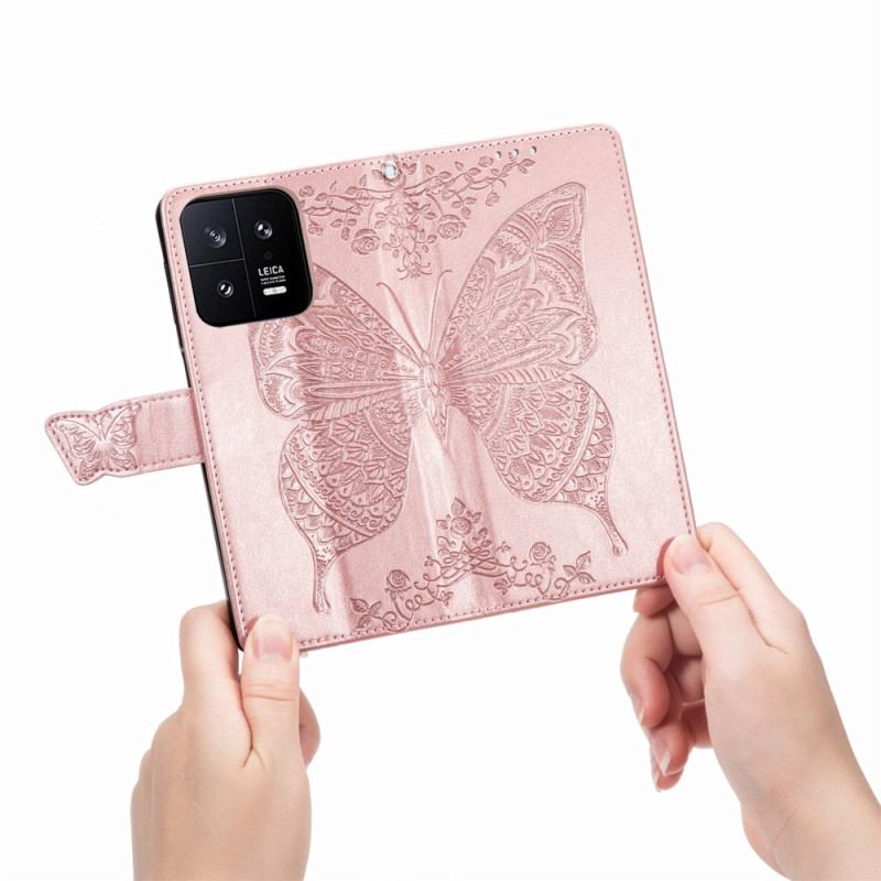 Housse Xiaomi 13 Papillon Baroque