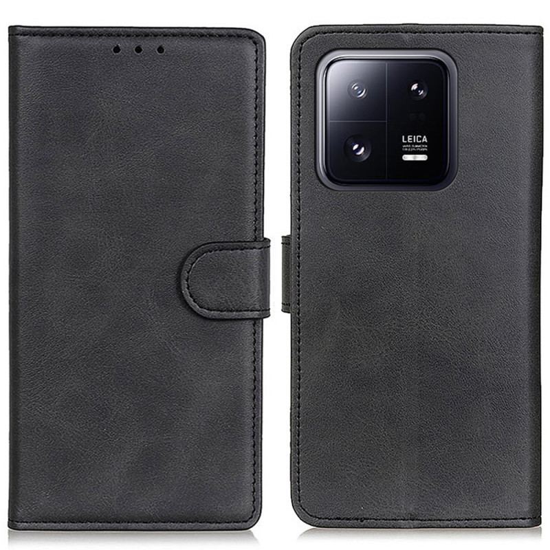 Housse Xiaomi 13 Simili Cuir Mat