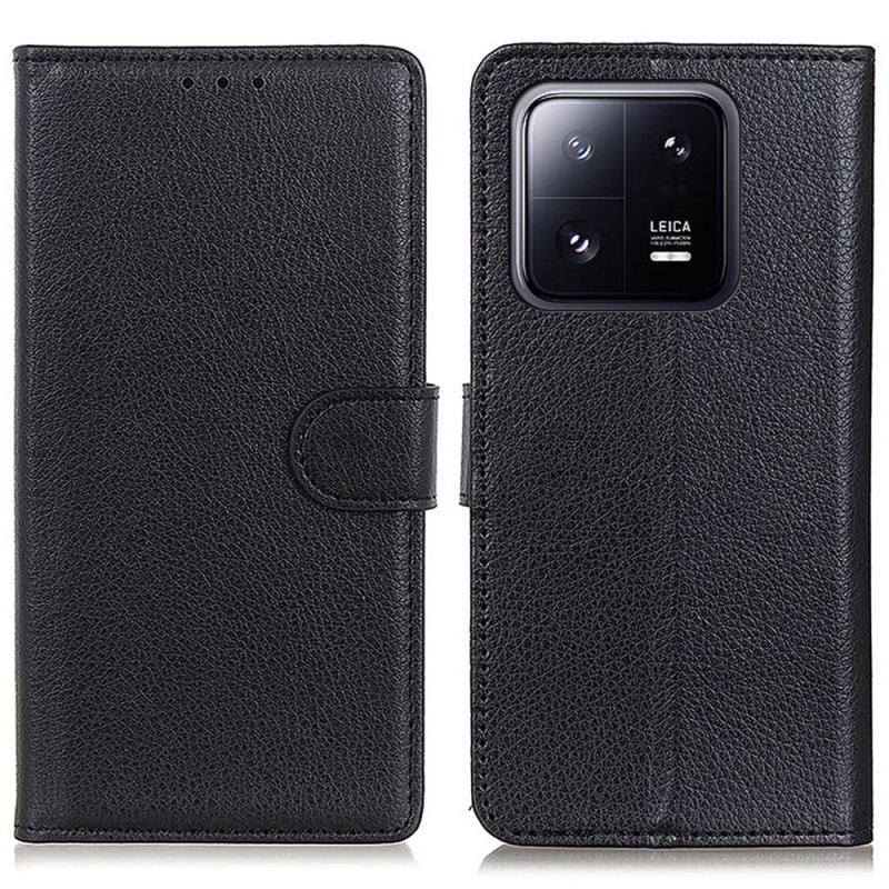 Housse Xiaomi 13 Simili Cuir Traditionnel