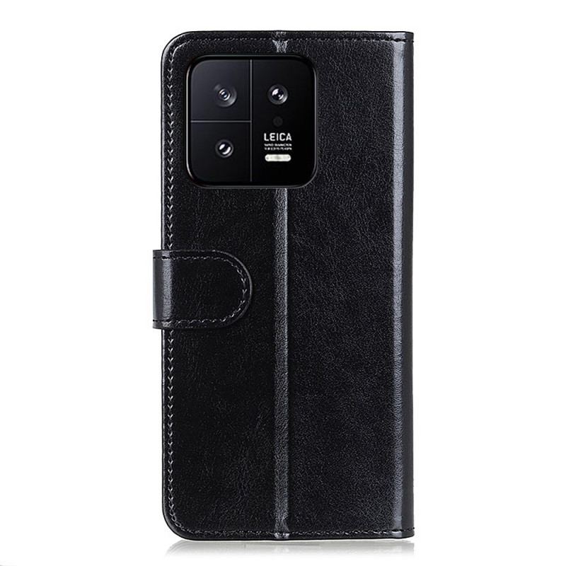 Housse Xiaomi 13 Simili Cuir Verni