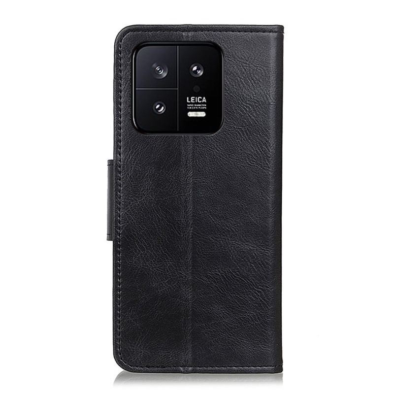 Housse Xiaomi 13 Style Cuir Fermoir Réversible