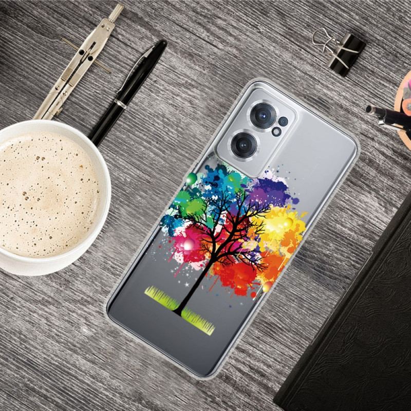 Coque OnePlus Nord CE 2 5G Arbre Arc-en-Ciel