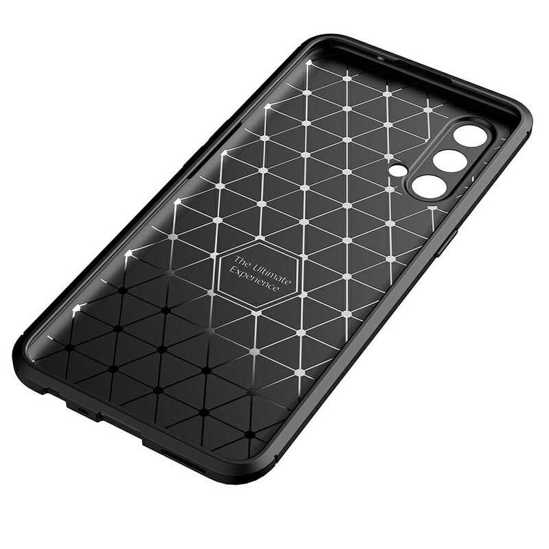 Coque OnePlus Nord CE 5G Flexible Texture Fibre Carbone