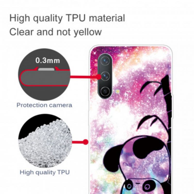 Coque OnePlus Nord CE 5G Panda et Bambou