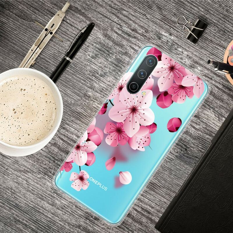 Coque OnePlus Nord CE 5G Petites Fleurs Roses