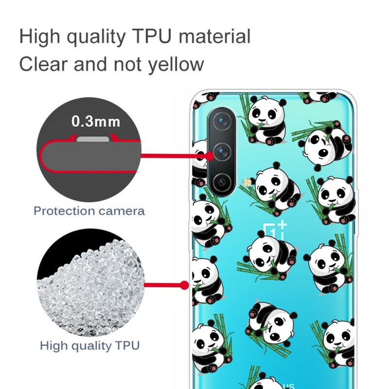 Coque OnePlus Nord CE 5G Petits Pandas