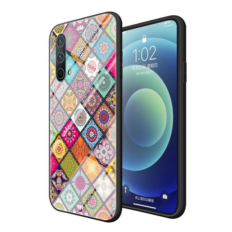 Coque OnePlus Nord CE 5G Support Magnétique Patchwork