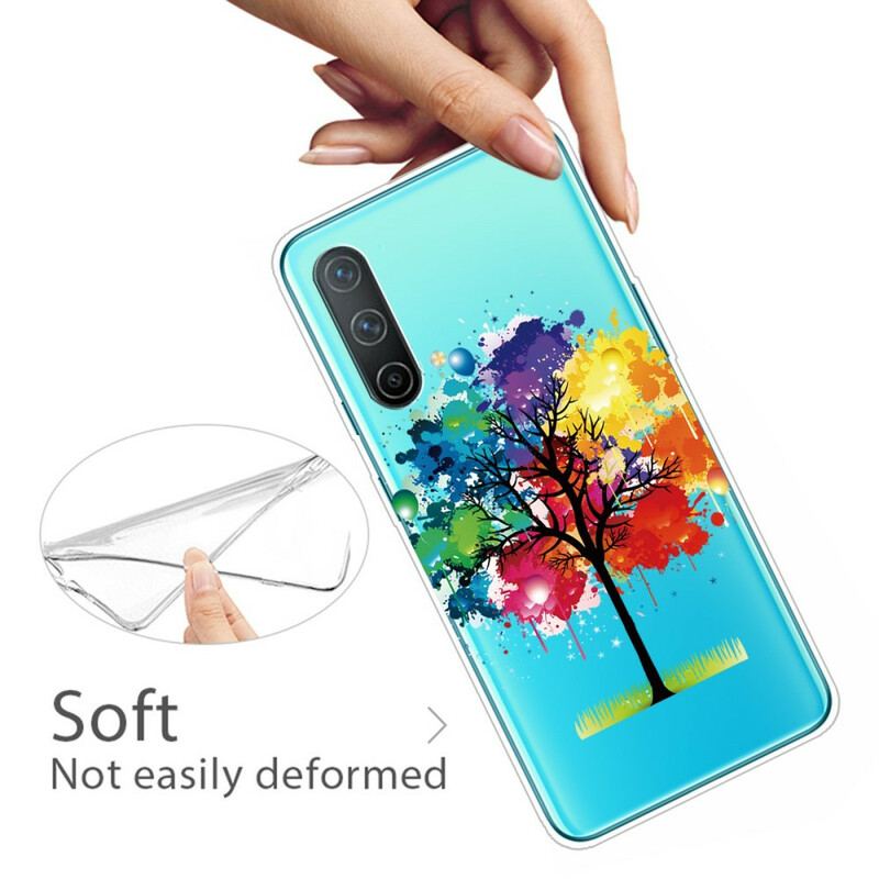 Coque OnePlus Nord CE 5G Transparente Arbre Aquarelle