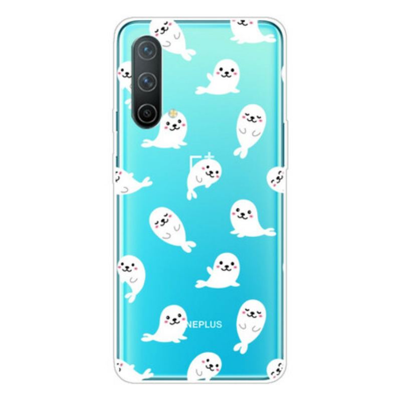 Coque OnePlus Nord CE 5G Transparente Otaries Fun