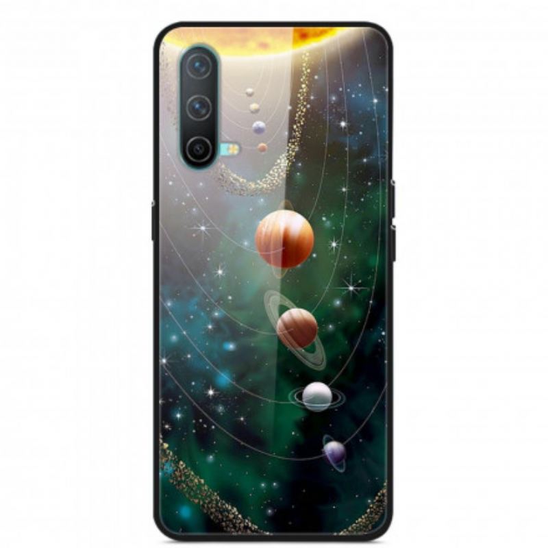 Coque OnePlus Nord CE 5G Verre Trempé Planète Système Solaire