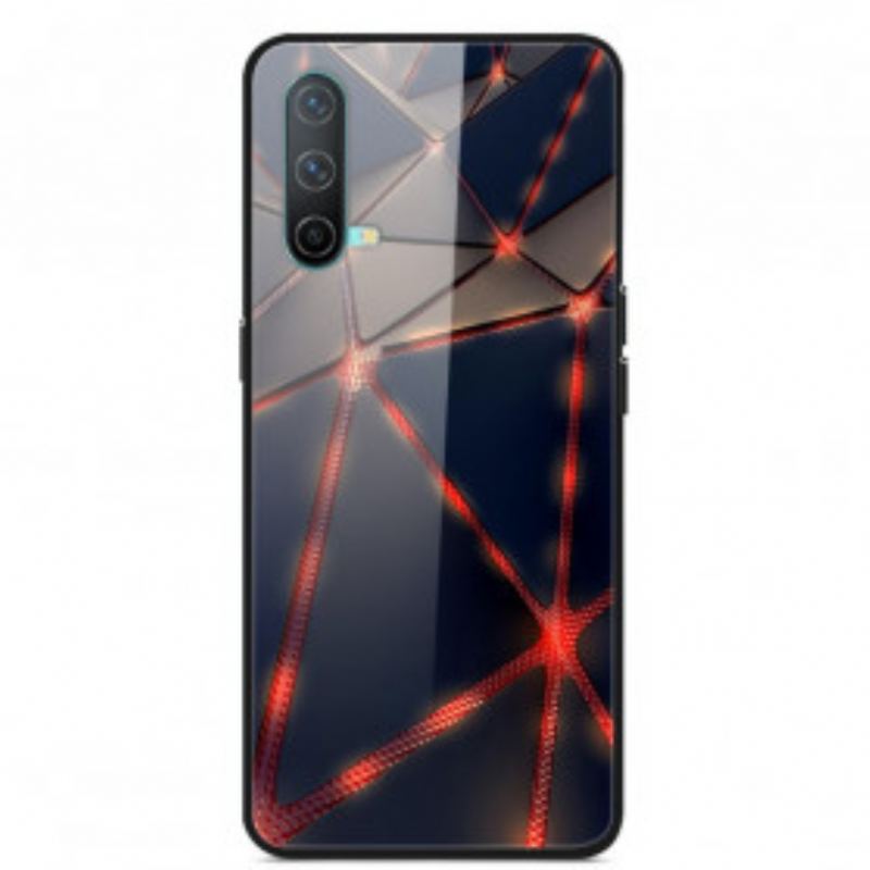 Coque OnePlus Nord CE 5G Verre Trempé Rayon Rouge