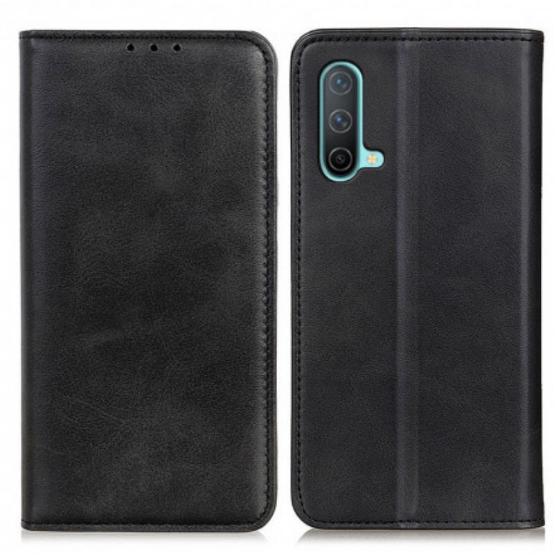 Flip Cover OnePlus Nord CE 5G Cuir Fendu