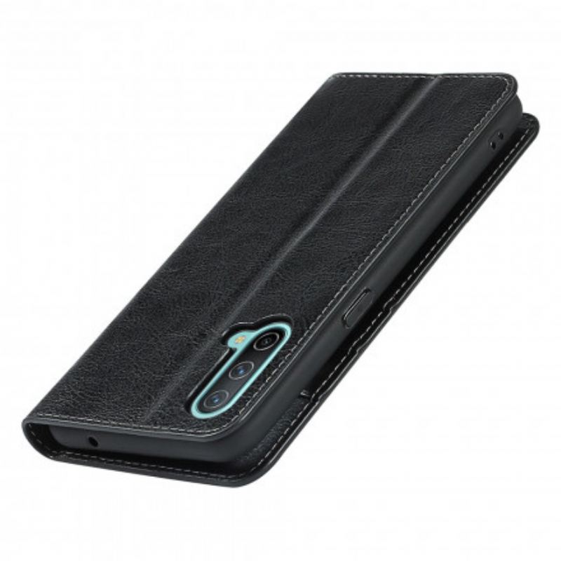 Flip Cover OnePlus Nord CE 5G Cuir Véritable