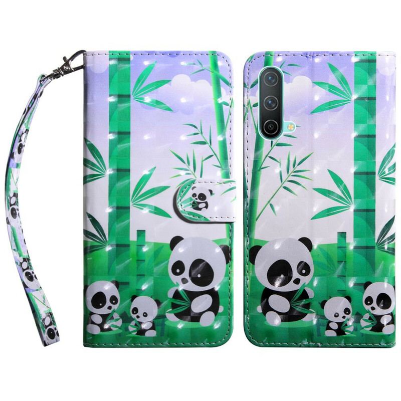 Housse OnePlus Nord CE 5G Famille de Panda