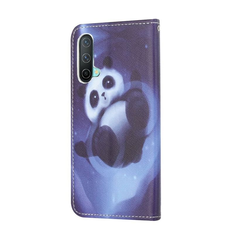 Housse OnePlus Nord CE 5G Panda Space à Lanière