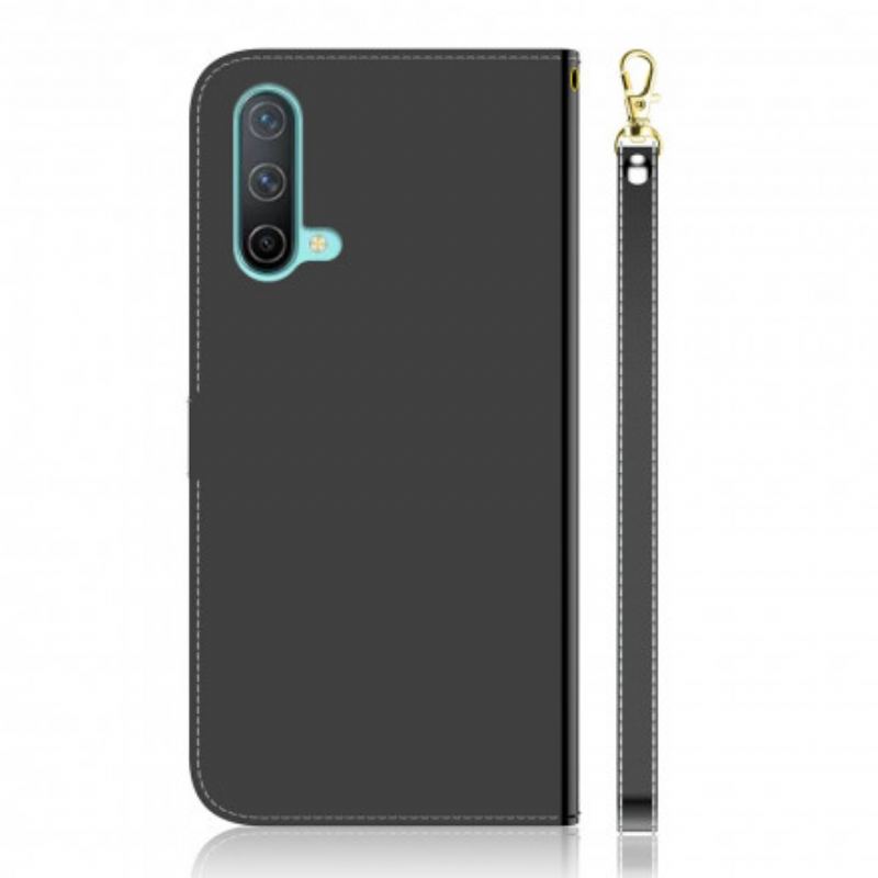 Housse OnePlus Nord CE 5G Simili Cuir Couverture MIroir