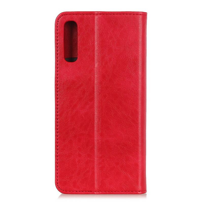 Flip Cover Sony Xperia 5 II Cuir Fendu Texturé