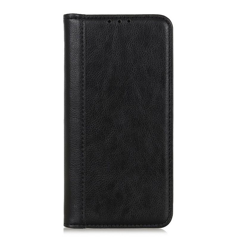 Flip Cover Sony Xperia 5 II Version Cuir Fendu