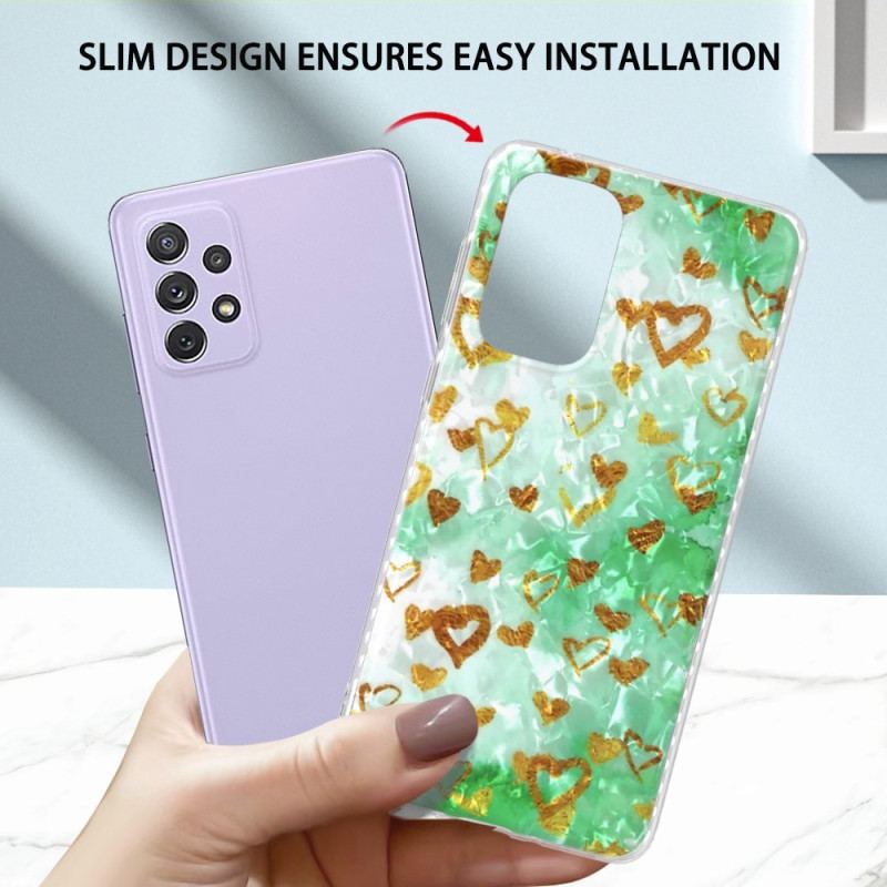 Coque Samsung Galaxy A23 5G Coeurs Stylés