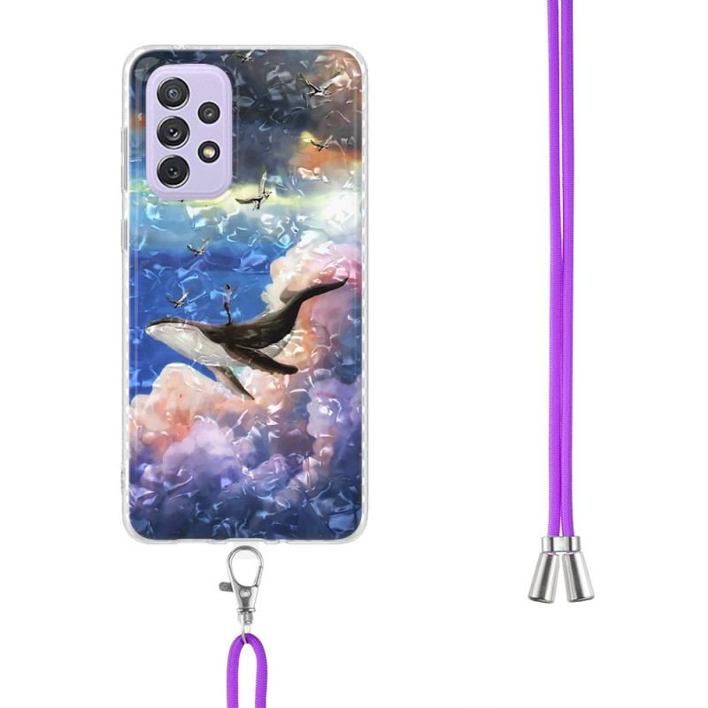 Coque Samsung Galaxy A23 5G à Cordon Baleine