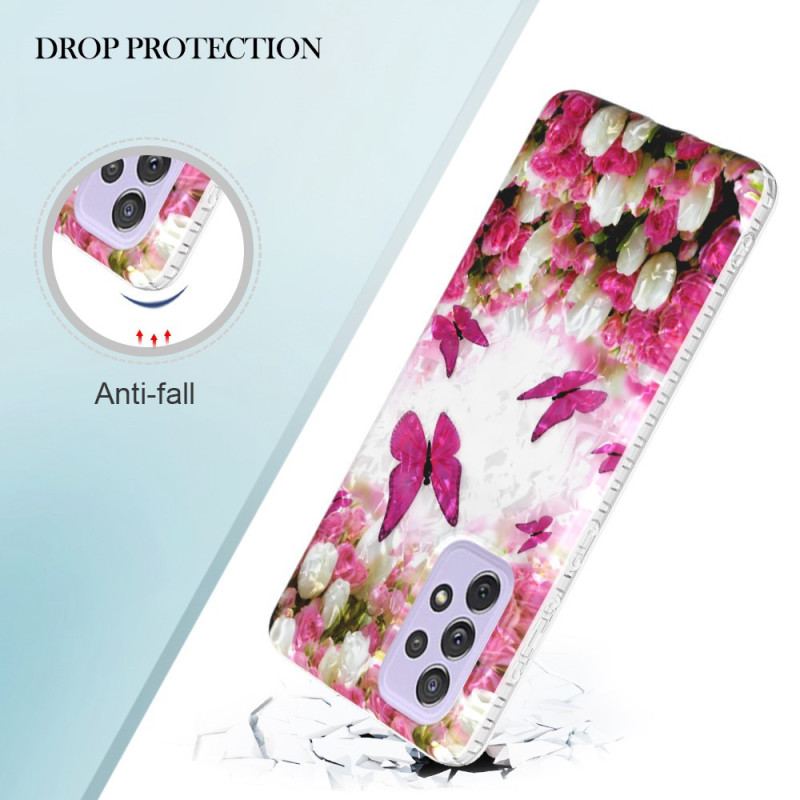 Coque Samsung Galaxy A23 5G Papillons Stylés