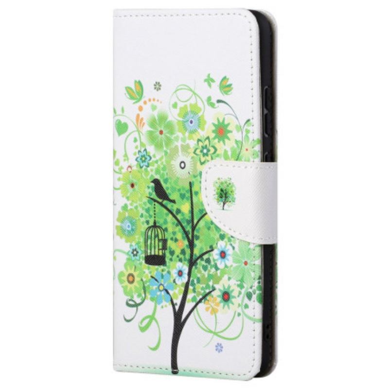 Housse Samsung Galaxy A23 5G Arbre Feuillage Vert