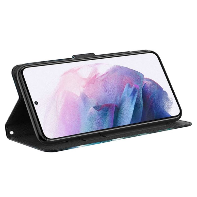 Housse Samsung Galaxy A23 5G Loup à Lanière