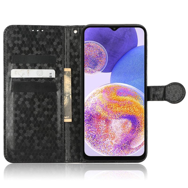 Housse Samsung Galaxy A23 5G Motif 3D à Lanière