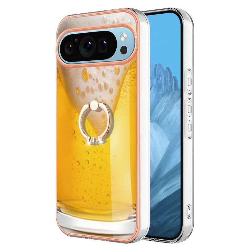 Coque Google Pixel 9 Pro XL Anneau-Support Bière