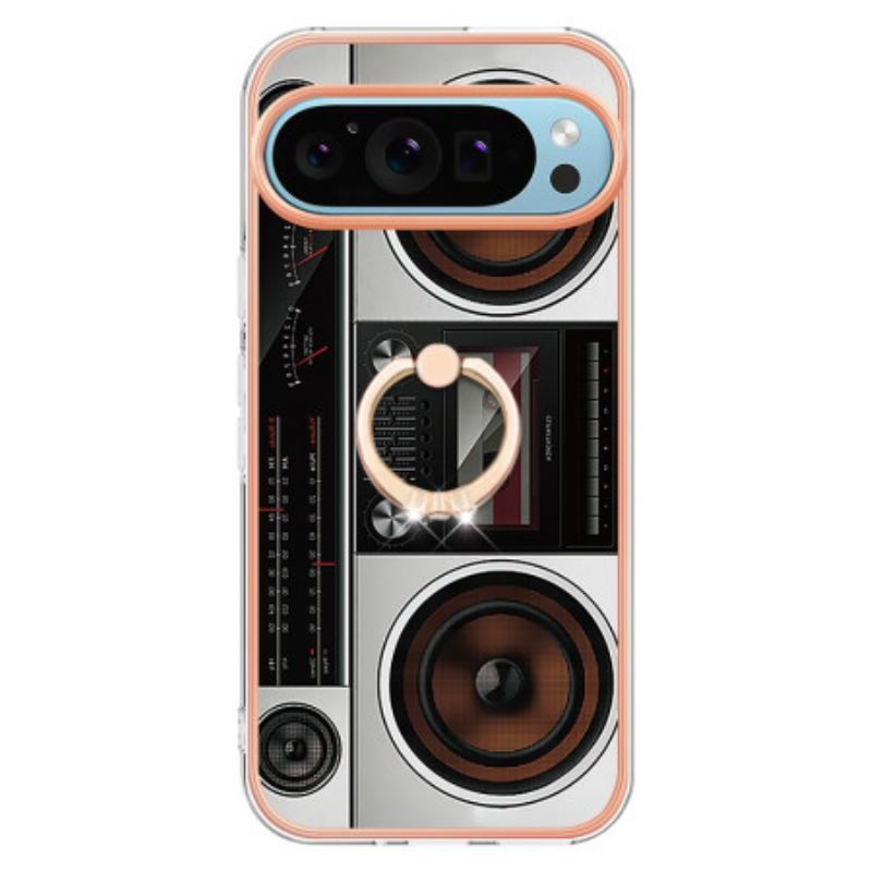 Coque Google Pixel 9 Pro XL Anneau-Support Radio