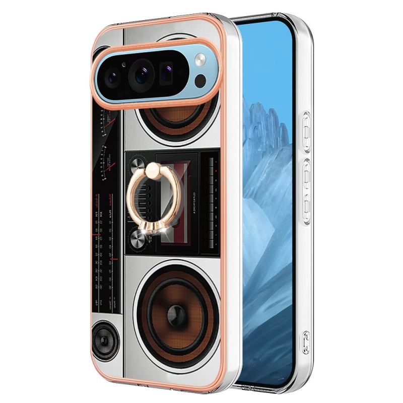 Coque Google Pixel 9 Pro XL Anneau-Support Radio