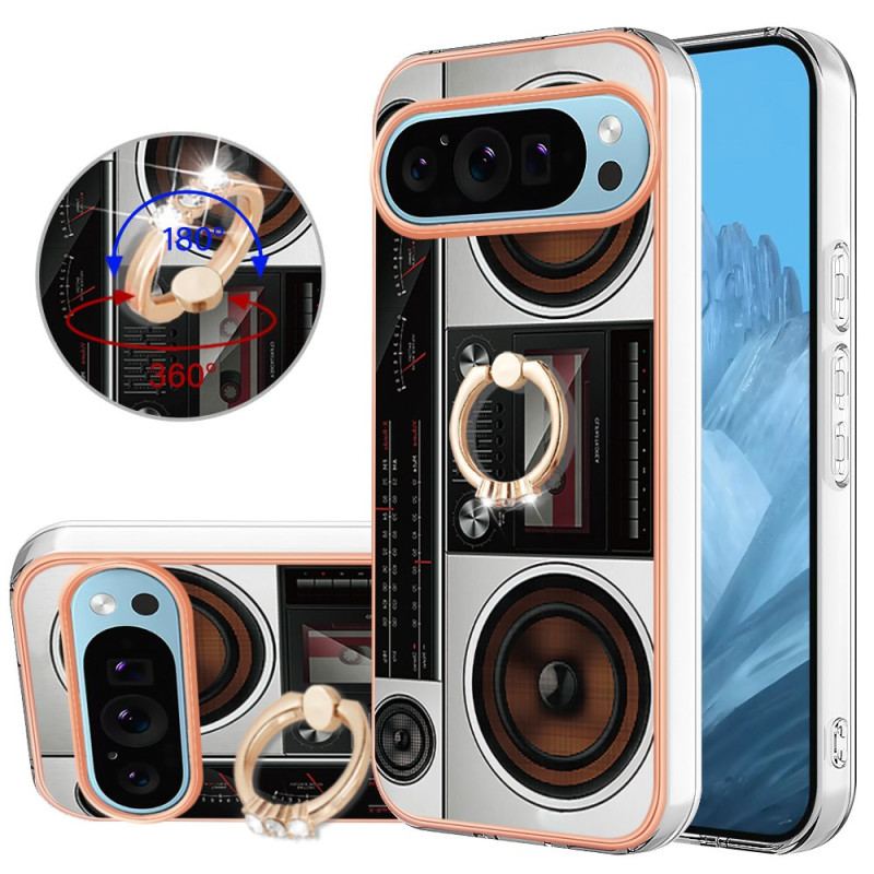 Coque Google Pixel 9 Pro XL Anneau-Support Radio