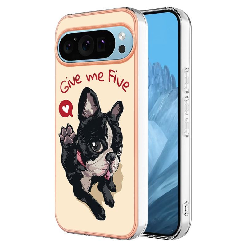 Coque Google Pixel 9 Pro XL Chien Give Me Five