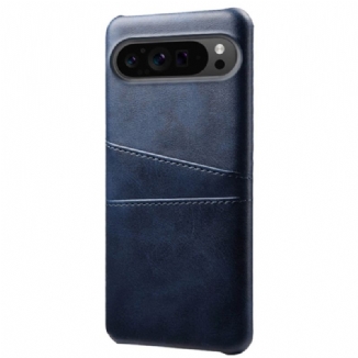 Coque Google Pixel 9 Pro XL Effet Cuir Porte-Cartes