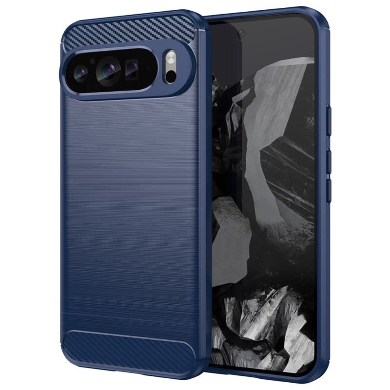 Coque Google Pixel 9 Pro XL Fibre Carbone Brossée