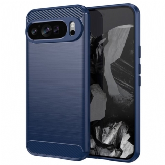 Coque Google Pixel 9 Pro XL Fibre Carbone Brossée