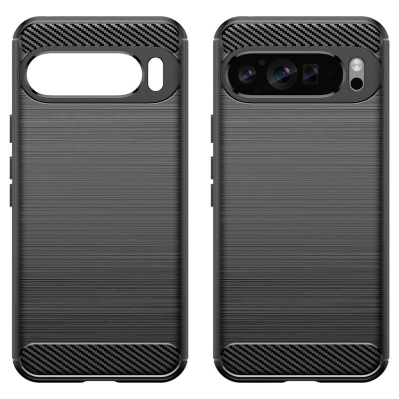 Coque Google Pixel 9 Pro XL Fibre Carbone Brossée