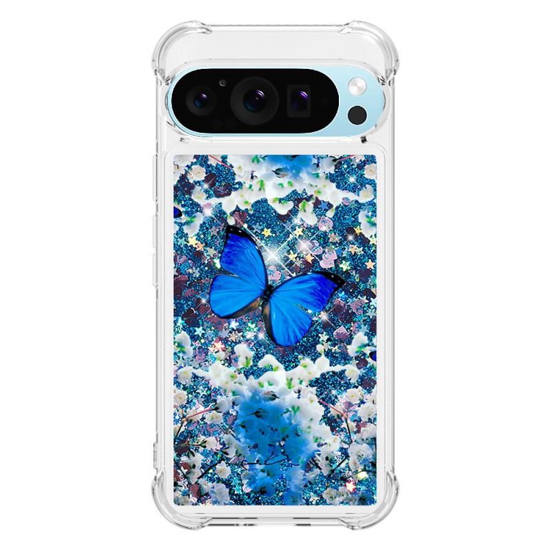 Coque Google Pixel 9 Pro XL Paillettes Différents Motifs