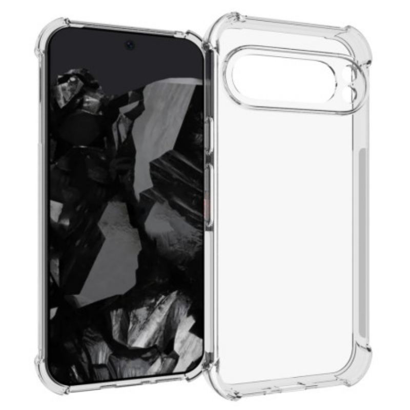 Coque Google Pixel 9 Pro XL Transparente Coins Renforcés