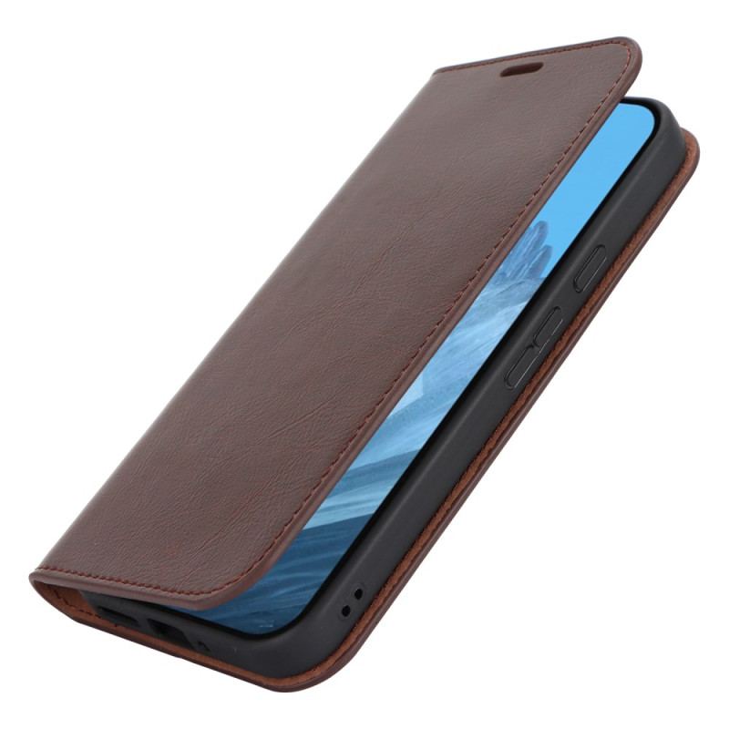 Flip Cover Google Pixel 9 Pro XL Cuir Fendu